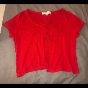 NEVER WORN red urban outfitters shirt